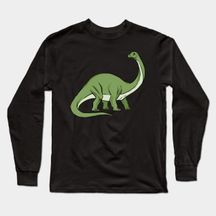 Diplodocus Dinosaur Long Sleeve T-Shirt